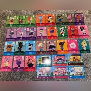 33 Animal Crossing Amiibo Cards